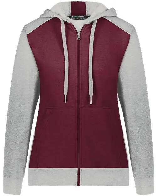 Ladies Three-Season Fleece Full Zip Hoodie
