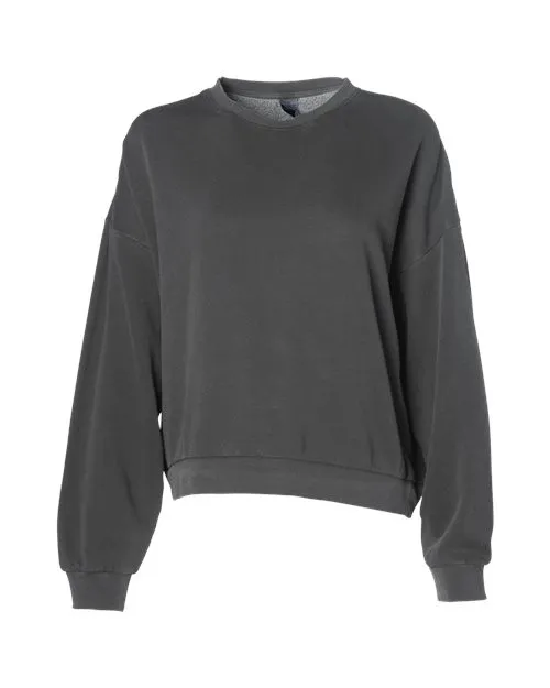 Women's California Wave Wash Sunday Crewneck Sweatshirt