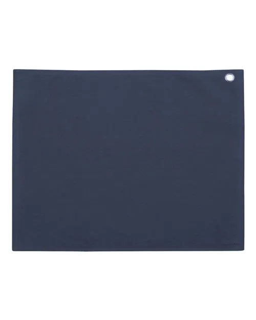 Velour Hemmed Towel with Grommet & Hook