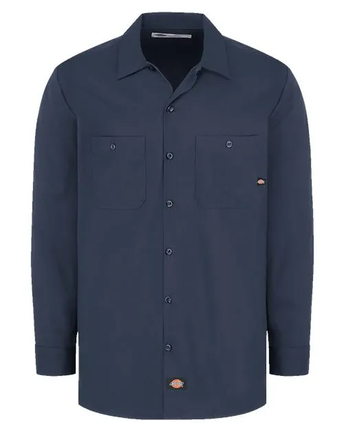 Industrial Cotton Long Sleeve Work Shirt