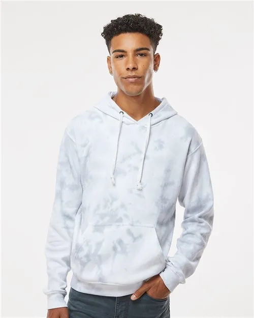 Tie-Dyed Fleece Hooded Sweatshirt