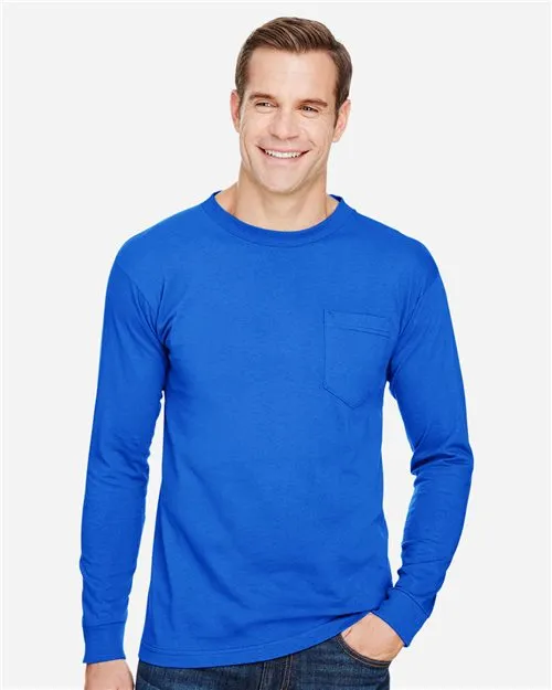 Union-Made Long Sleeve Pocket T-Shirt