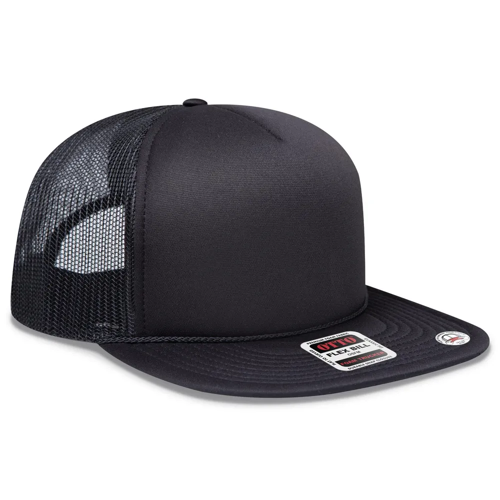 OTTO CAP® OTTO SNAP 5 Panel Pro Style Mesh Back Trucker Snapback Hat