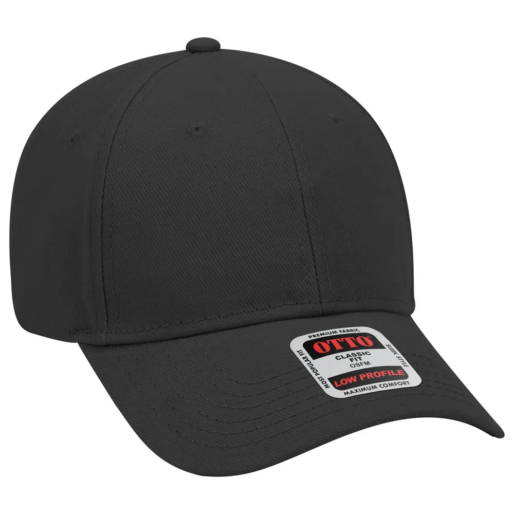 OTTO CAP 6 Panel Low Profile Baseball Cap
