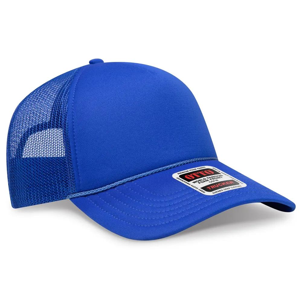 OTTO CAP 5 Panel Low Profile Mesh Back Trucker Hat 39102-1