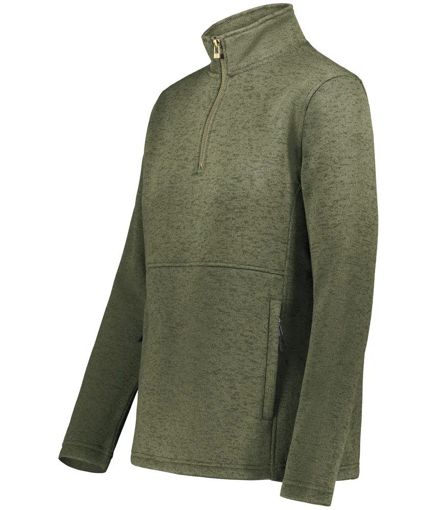 Ladies Alpine Sweater Fleece 1/4 Zip Pullover