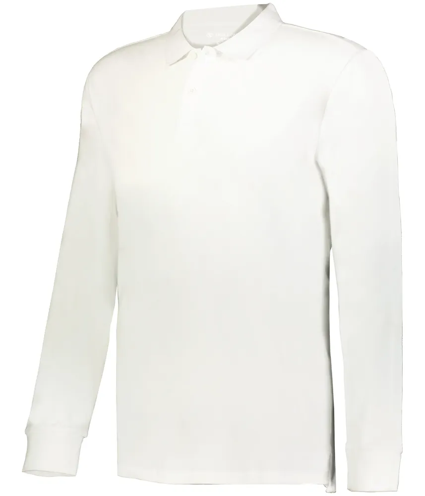 Core Cotton Long Sleeve Polo