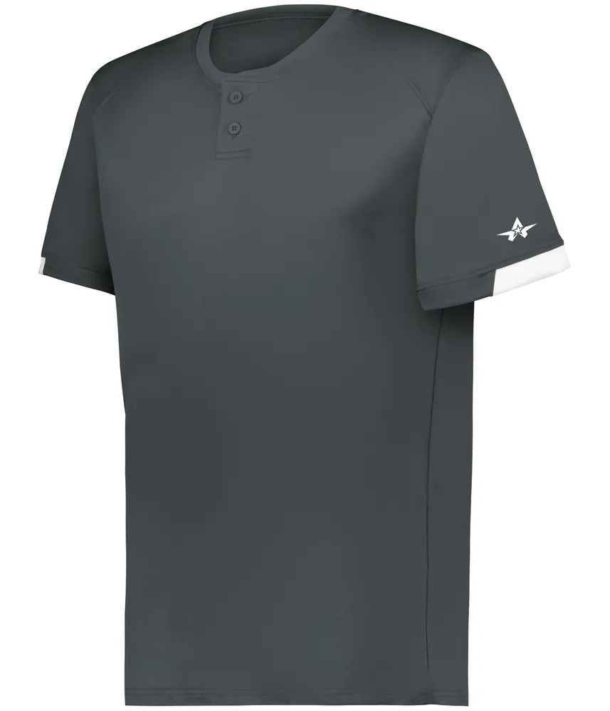 Youth On The Rise Two-Button Baseball Jersey