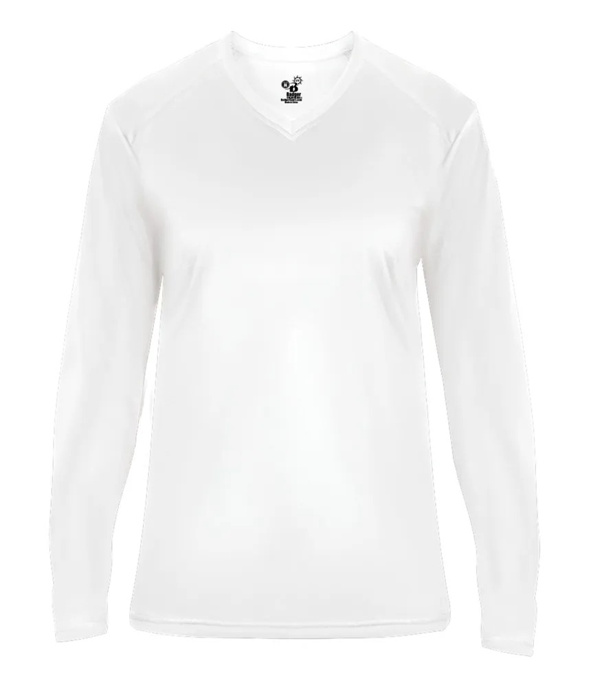 Ultimate Ladies' V-Neck L/S Te