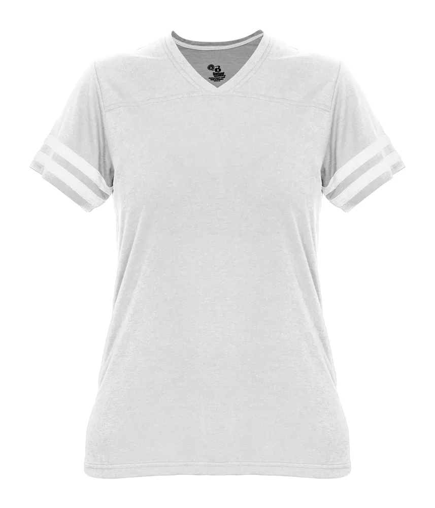 Ladies Tri-Blend Fan Tee