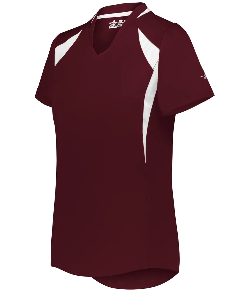 Ladies V-Neck Softball Jersey